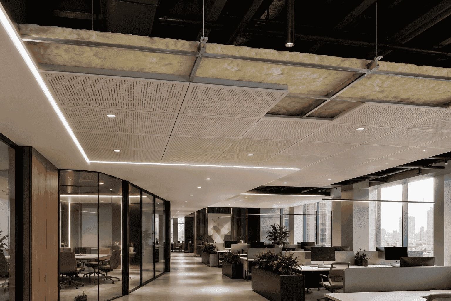 Glass Wool Insulation - APD Ceiling